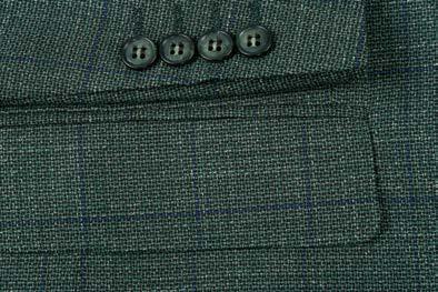 Alessandro Vitello by Renoir Men's Slim Fit Sport Coat Blazer - Size 36 | Premium Italian Wool for Business, Weddings & Formal Events