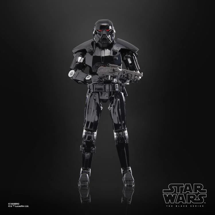 Star Wars The Black Series Deluxe Dark Trooper Action Figure - The Mandalorian Collectible Toy for Fans | Perfect for Display, Cosplay, and Gift Giving