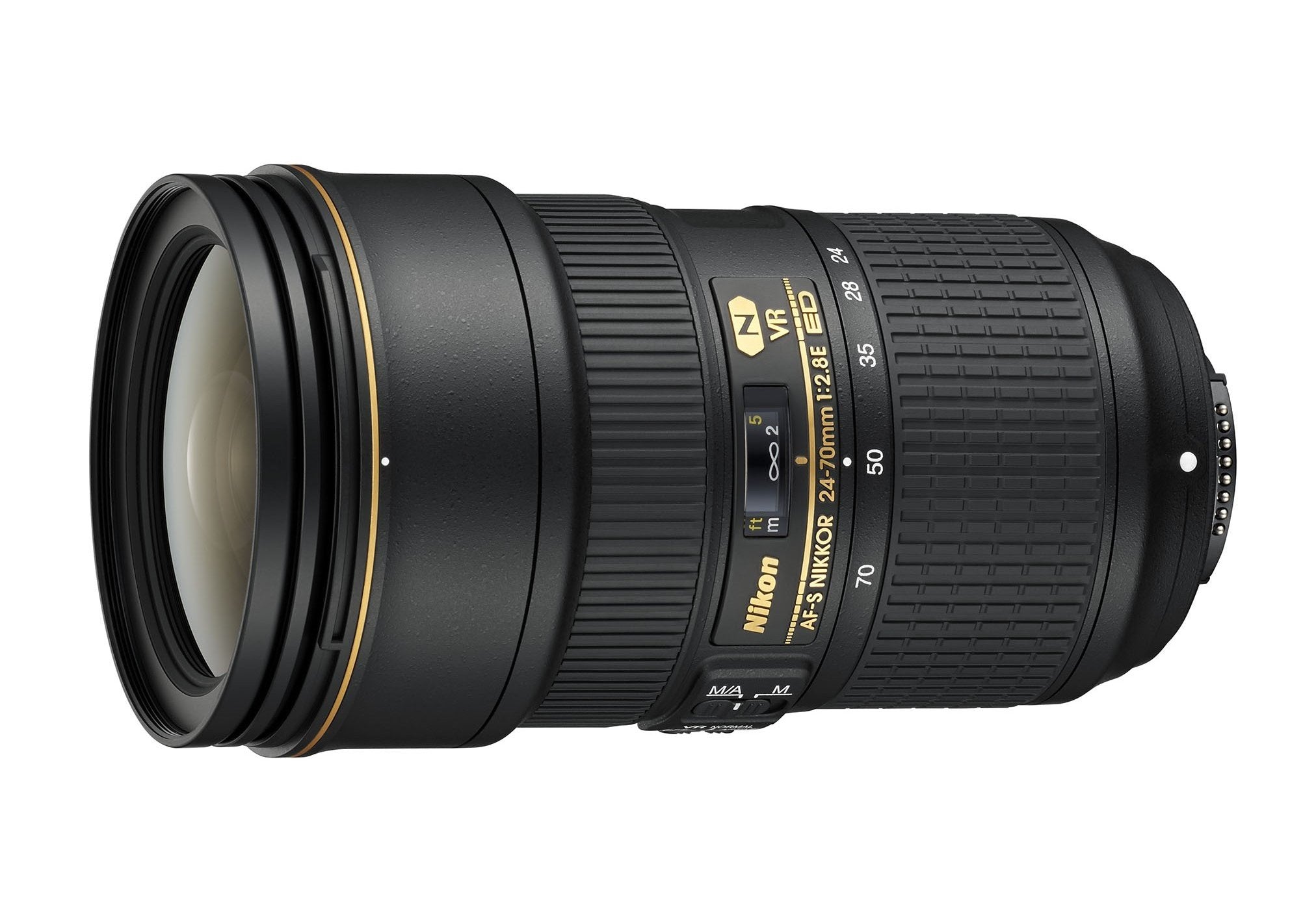 Nikon AF-S FX NIKKOR 24-70mm f/2.8E ED VR Zoom Lens with Auto Focus for Nikon DSLR Cameras - Professional Photography, Portraits, Events & Travel