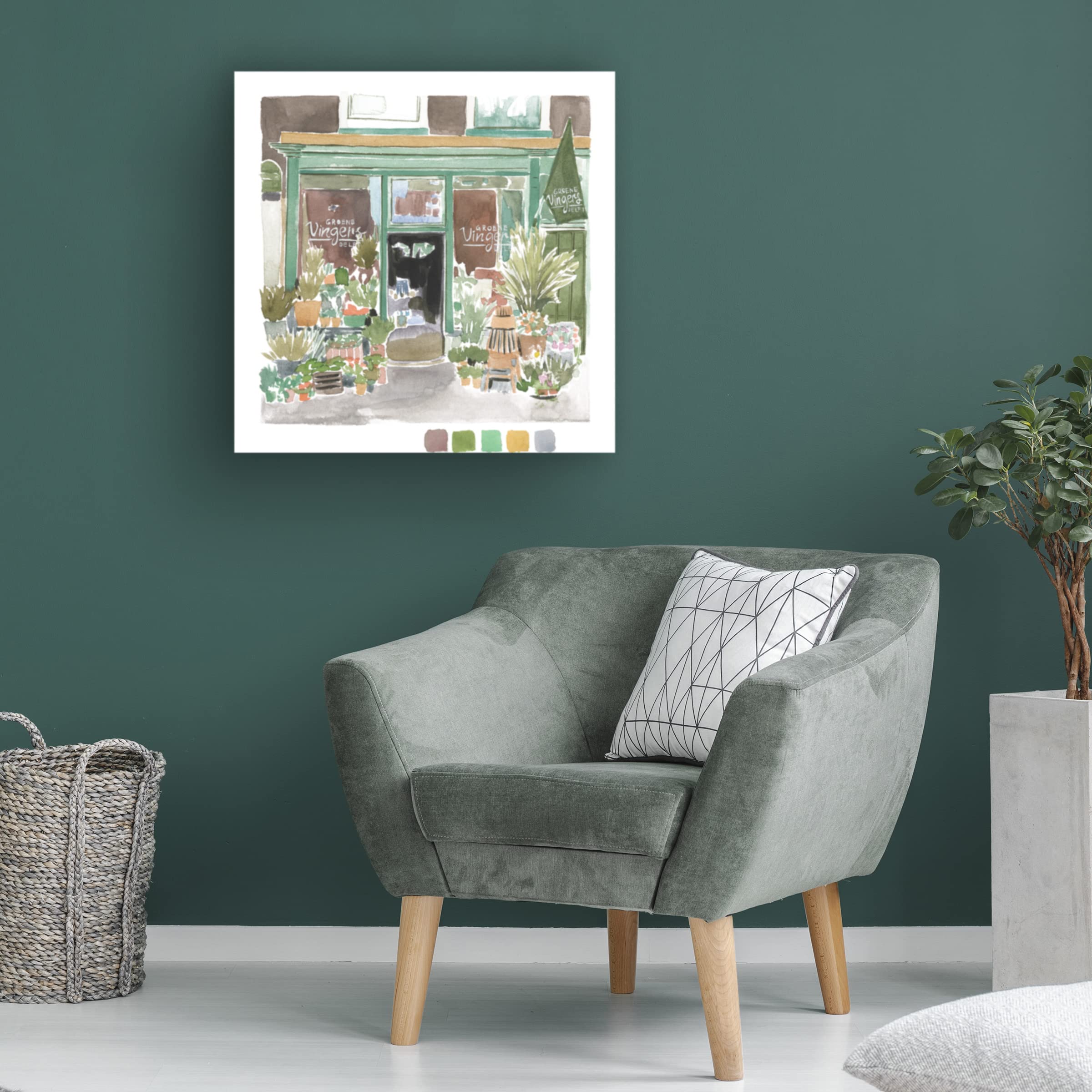Trademark Fine Art 'Take Me Back II' Canvas Wall Art by Melissa Wang - Perfect for Living Room, Bedroom & Office Decor