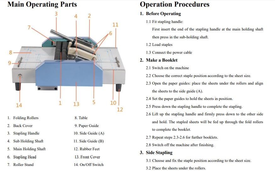 Automatic Booklet Maker A3 MAX 11.7