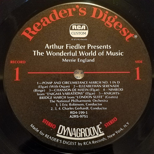 Arthur Fiedler - The Wonderful World Of Music (10xLP Vinyl Box Set, Compilation) - Near Mint or Mint Condition - Perfect for Classical Music Collectors & Audiophiles