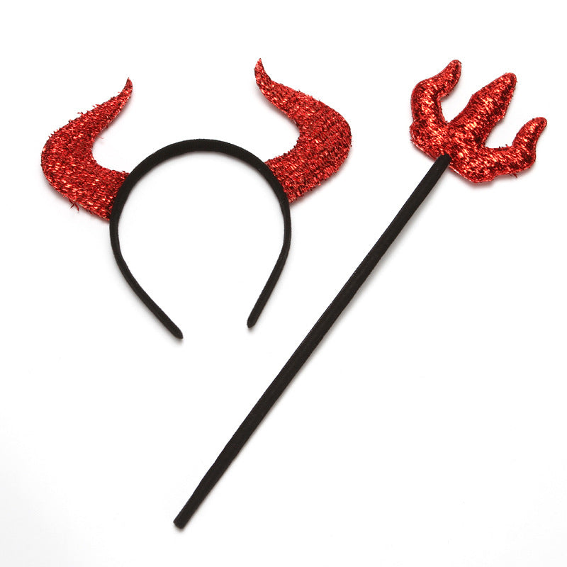 Halloween Headband with Buckle - Spooky Costume Accessory for Women & Men - Perfect for Halloween Parties, Trick or Treating, and Cosplay