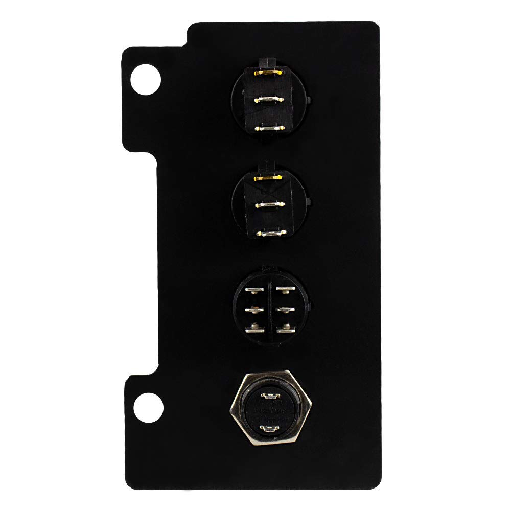 Nitrous Outlet Left Side Storage Compartment Switch Panel for 1999-2006 GM Trucks - Perfect for Organizing Accessories & Adding Custom Controls