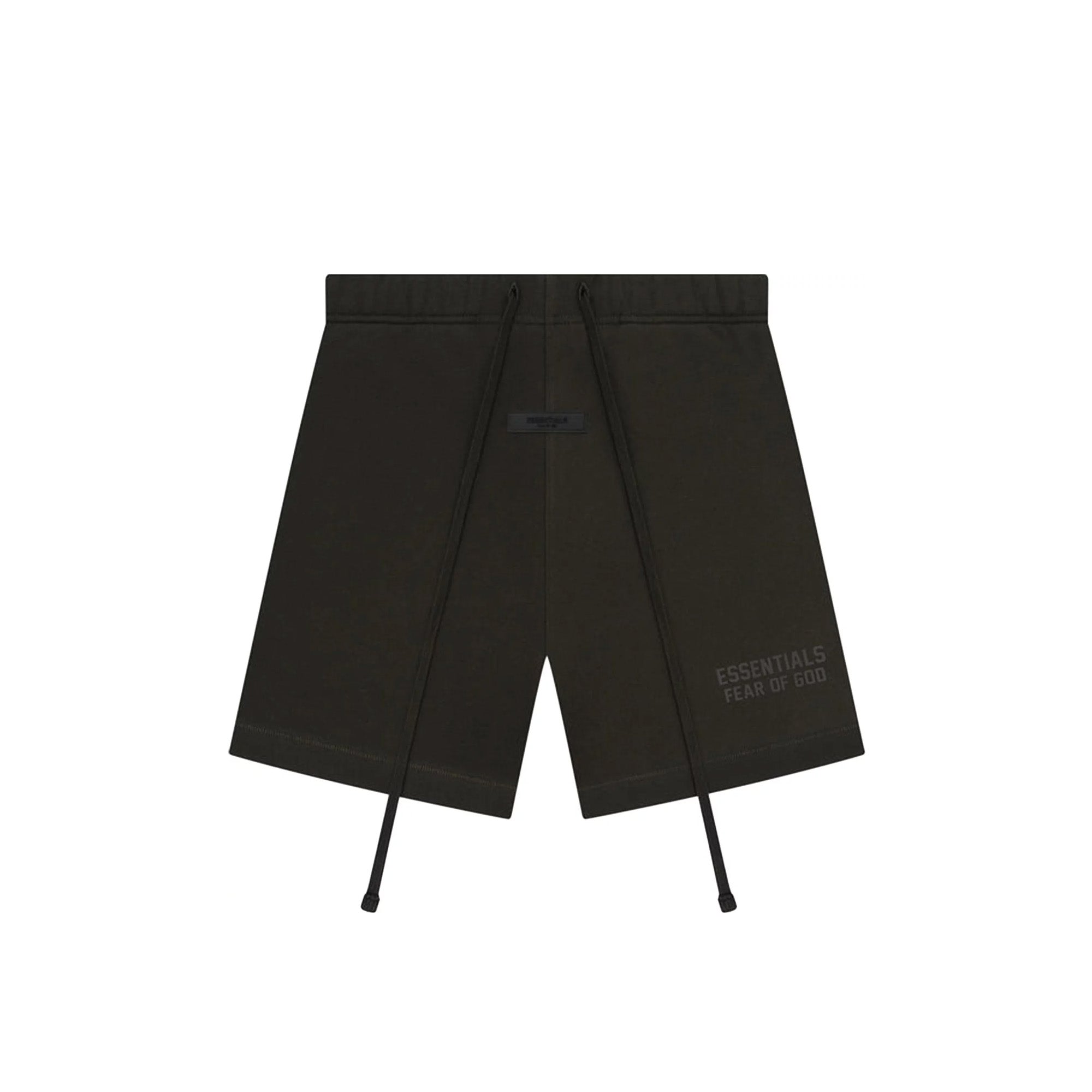 Fear of God Essentials Sweatshorts for Men - Comfortable Lounge Shorts in Off Black | Perfect for Gym, Running, and Casual Wear