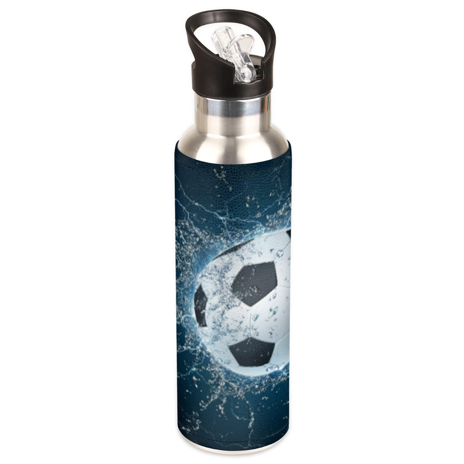 Pardick 32oz Insulated Stainless Steel Water Bottle with Straw & Handle - BPA Free, Leak Proof, Vacuum Insulated for Hot & Cold Drinks - Perfect for Travel, School, Sports & Outdoor Activities