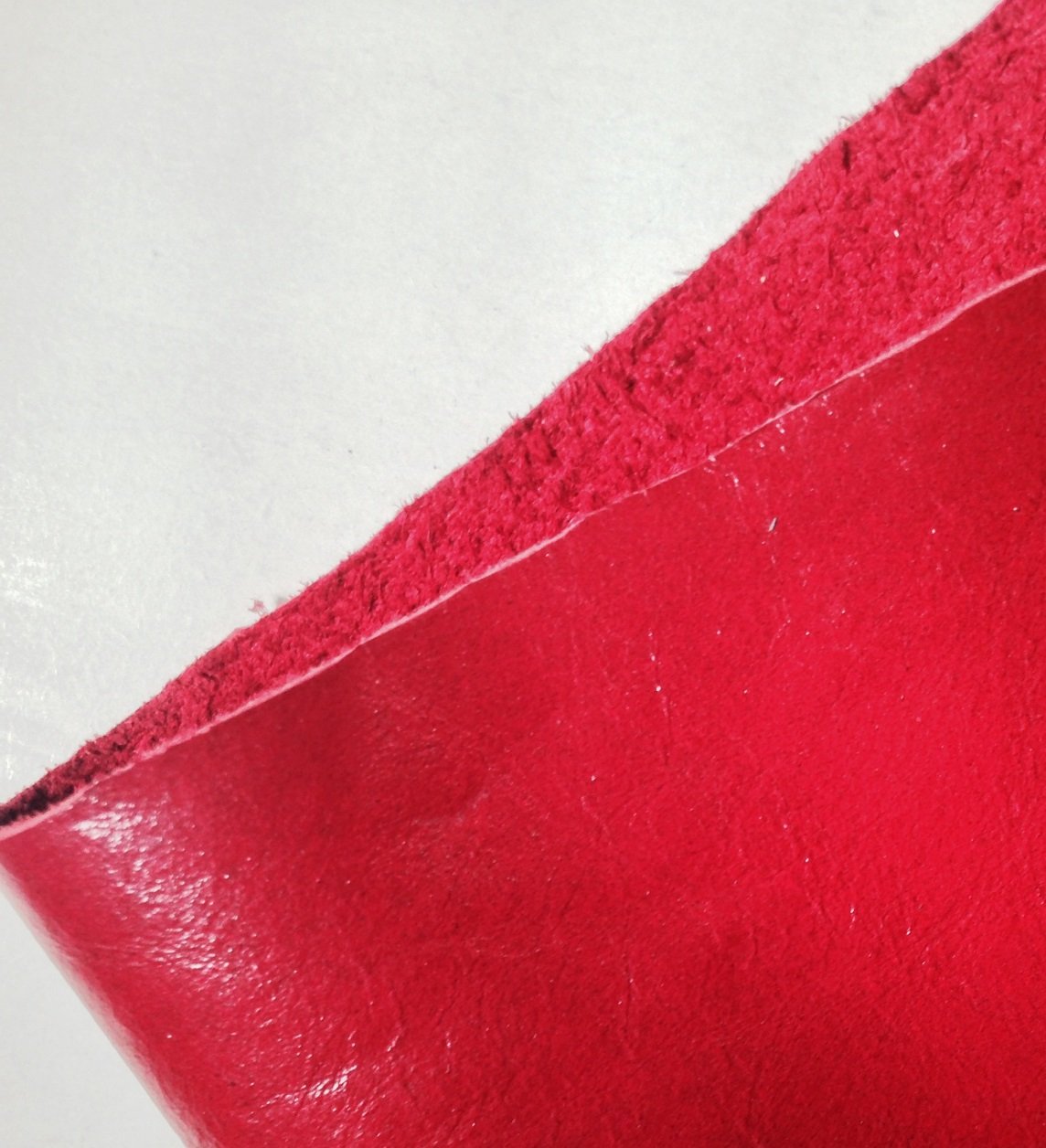 Premium REED Leather HIDES - 20 Sq Ft Genuine Cowhide Skins for Upholstery, Crafts & DIY Projects (Red) - Perfect for Furniture Repair, Handmade Bags & Home Decor