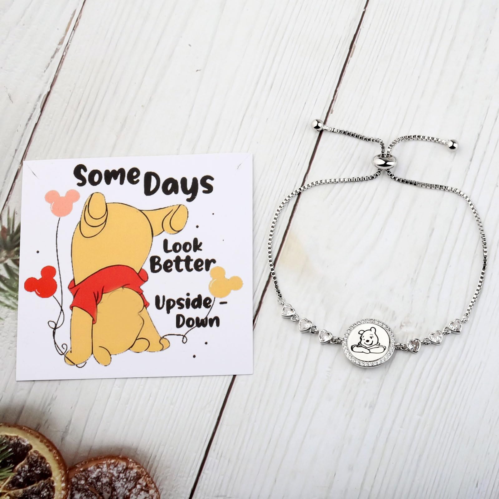 KEYCHIN Honey Bear Bracelet - Cute Honey Bear Charm Jewelry Gift for Women & Girls | Perfect for Birthday, Anniversary, Friendship & Everyday Wear