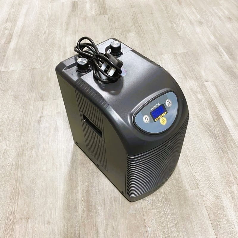 HAILEA HC Series Aquarium Chiller with UK 3 Pin Plug - Efficient Water Cooling System for Fish Tanks, Hydroponics & Marine Applications