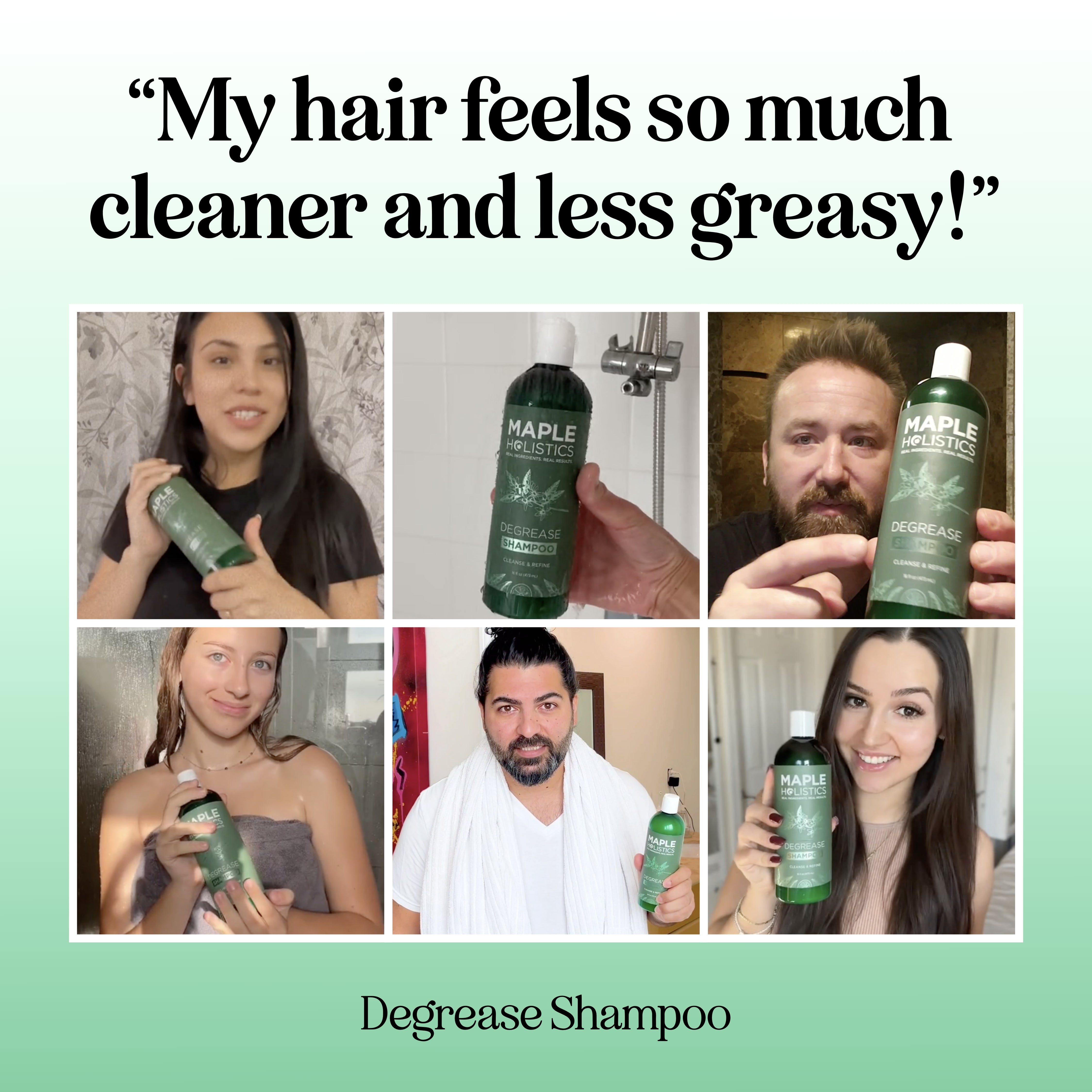 Best Degreasing Shampoo for Oily Hair - Deep Cleansing & Oil Control - Perfect for Daily Use & Post-Workout Hair Care