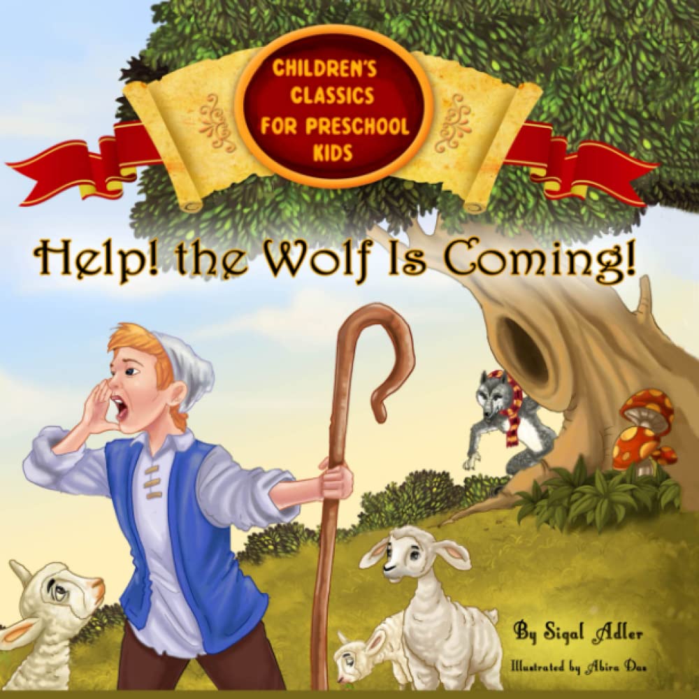 HELP! The Wolf Is Coming - Classic Children's Book for Bedtime Stories & Early Reading | Perfect for Kids Ages 3-7, Classroom Read-Alouds & Family Storytime