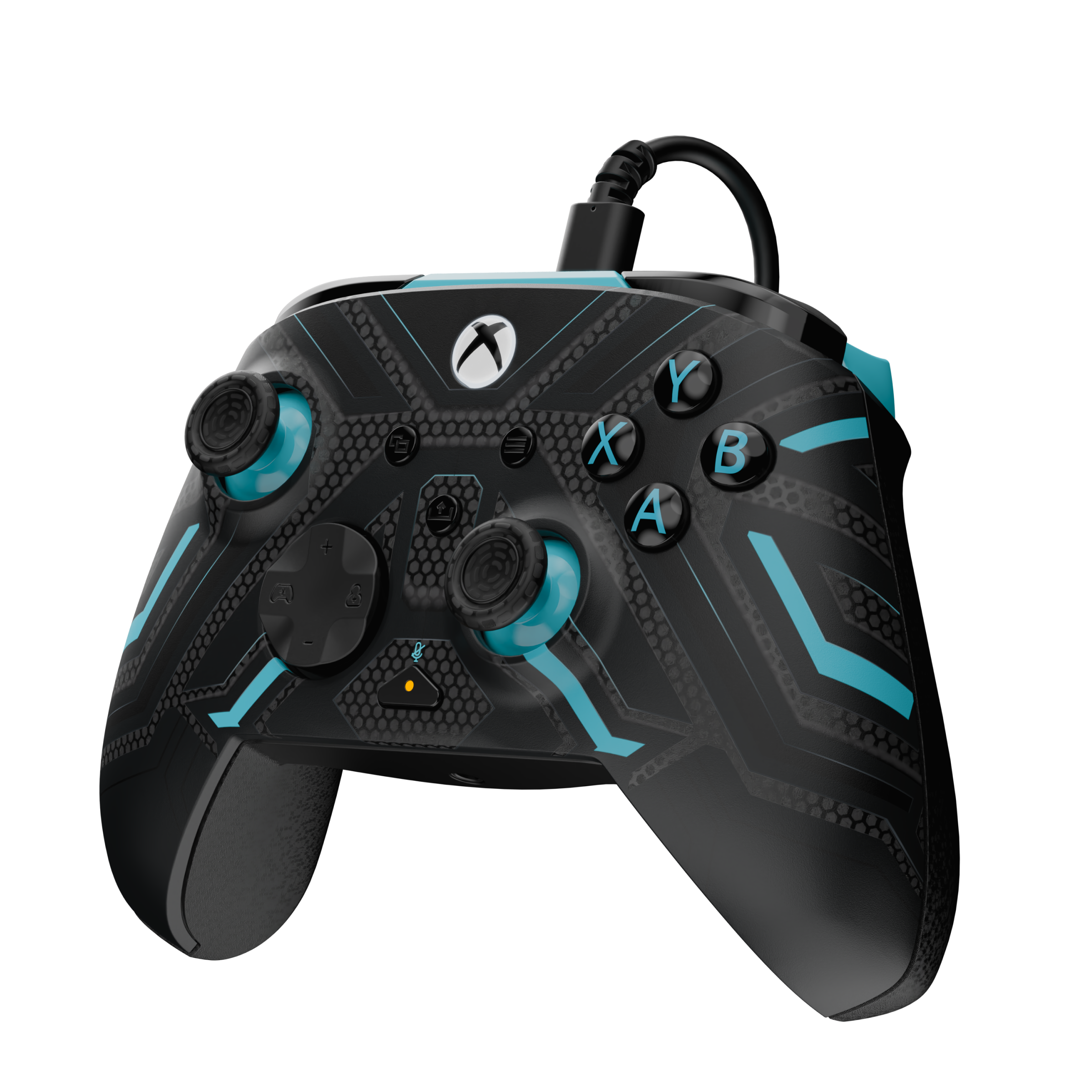Xbox Series X|S & PC Titan Steel REMATCH GLOW Advanced Wired Gaming Controller - Perfect for Competitive Gaming, Streaming & Long Play Sessions