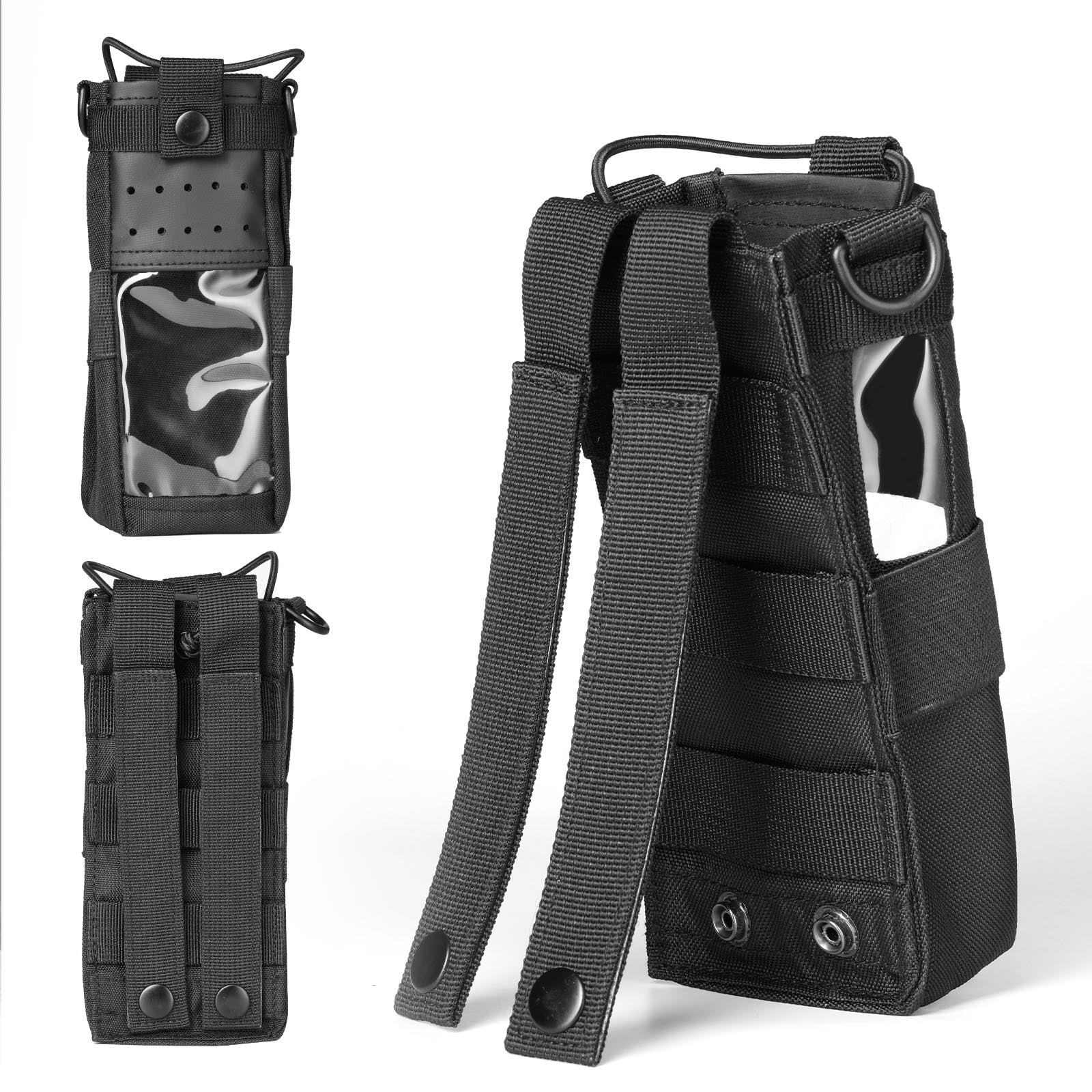 BAOFENG RCH 25 Nylon Radio Case Holder - Durable Tactical Radio Pouch for UV-25 Walkie Talkie | Protective Storage for Outdoor, Hunting, and Emergency Communication