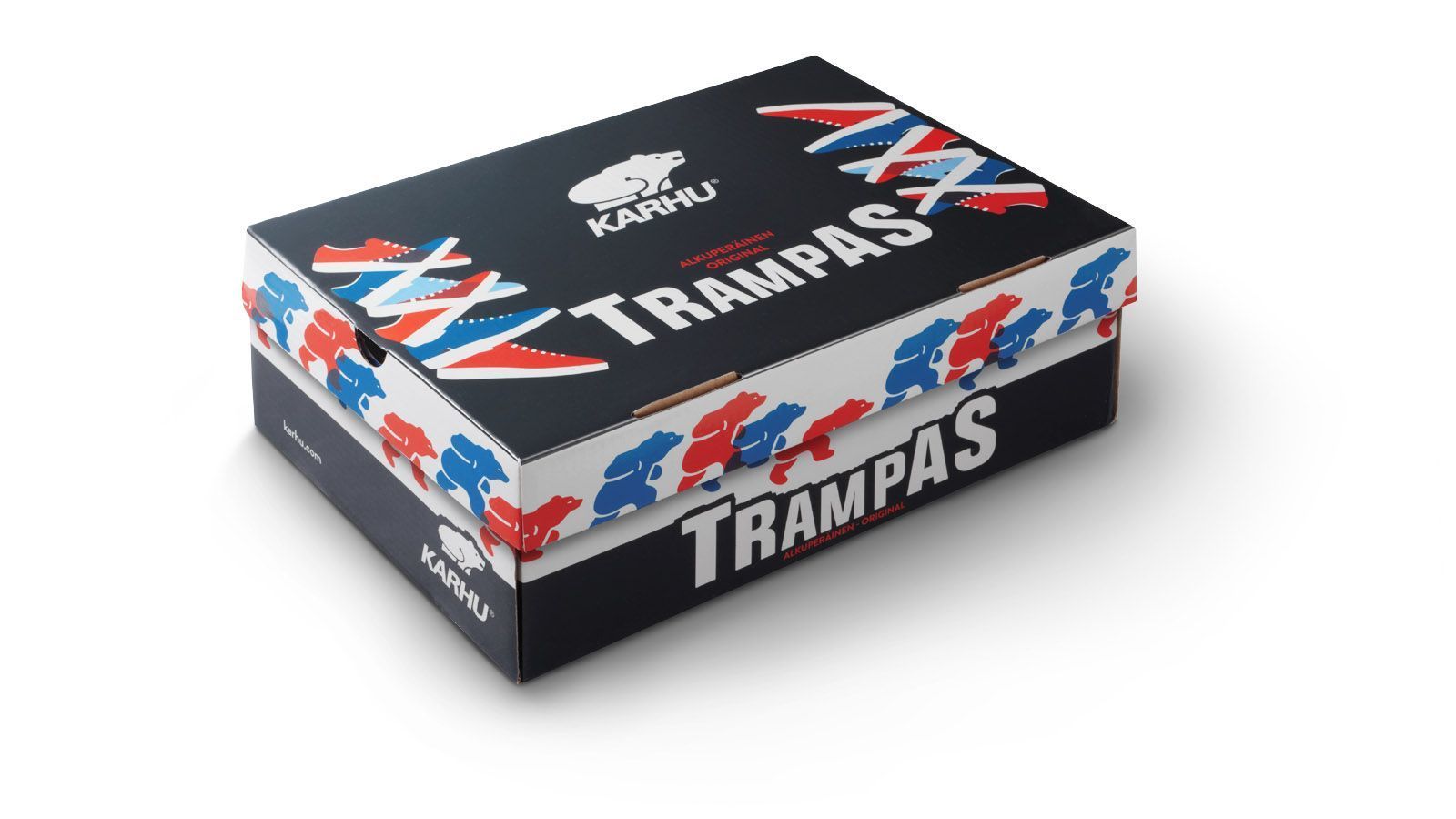 TRAMPAS Navy/White Sneakers - Comfortable Casual Shoes for Men & Women | Perfect for Walking, Running, and Everyday Wear
