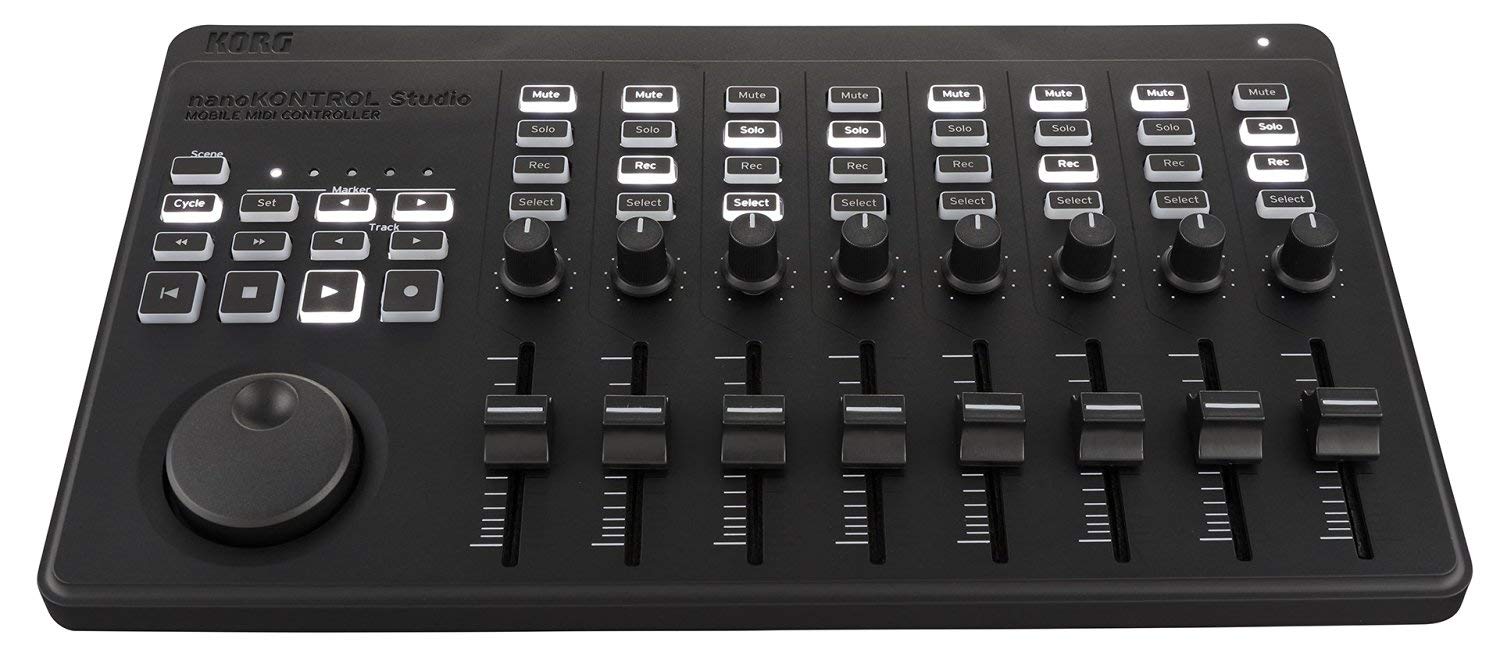 Korg NANOKONST MIDI Controller - USB Music Production Keyboard for DJs & Producers | Perfect for Home Studio Recording & Live Performances