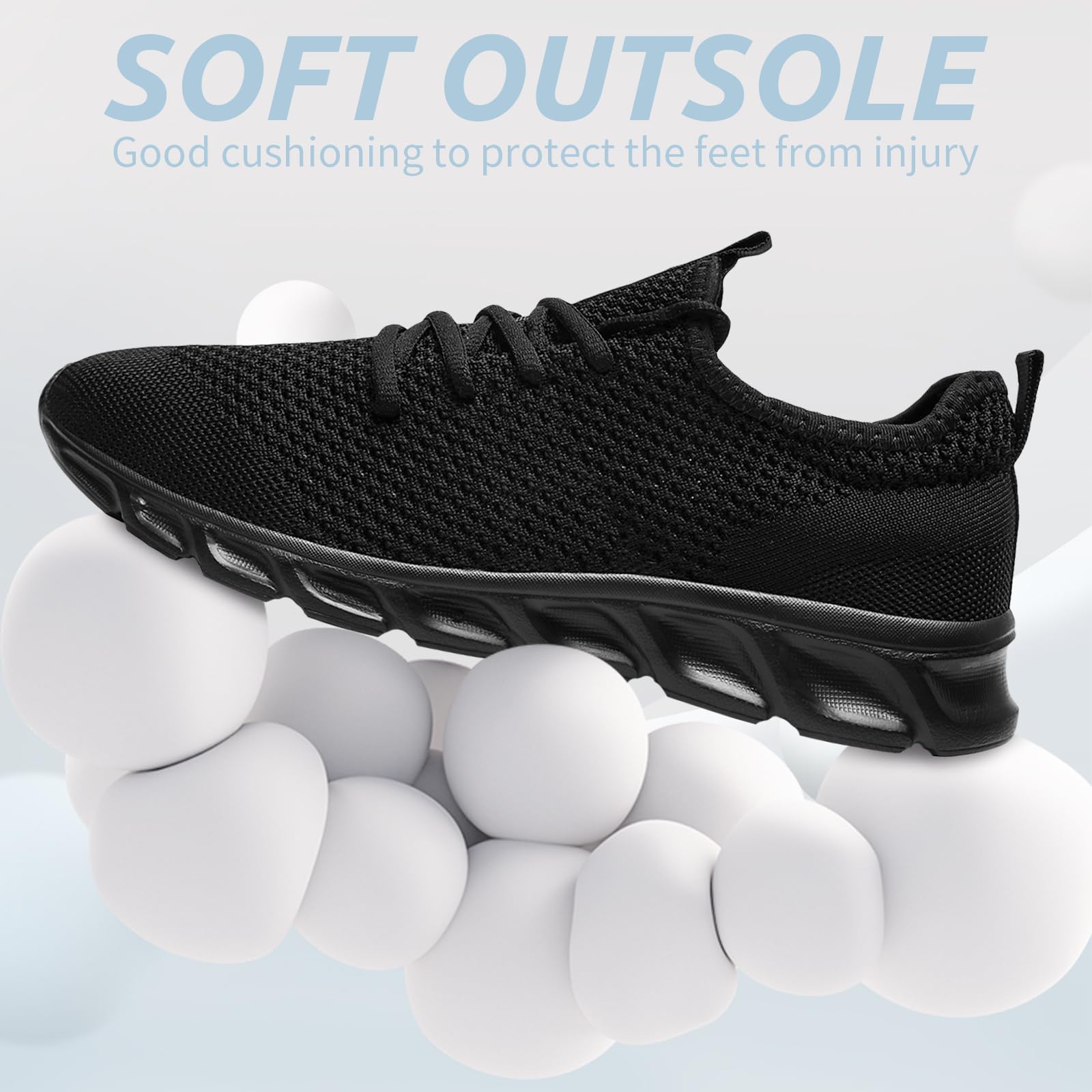 Women's Running Shoes - Lightweight Breathable Slip-On Sneakers for Walking, Gym, Tennis & Jogging - Non-Slip Comfort for Active Lifestyles | Perfect for Workouts, Casual Wear & Outdoor Activities