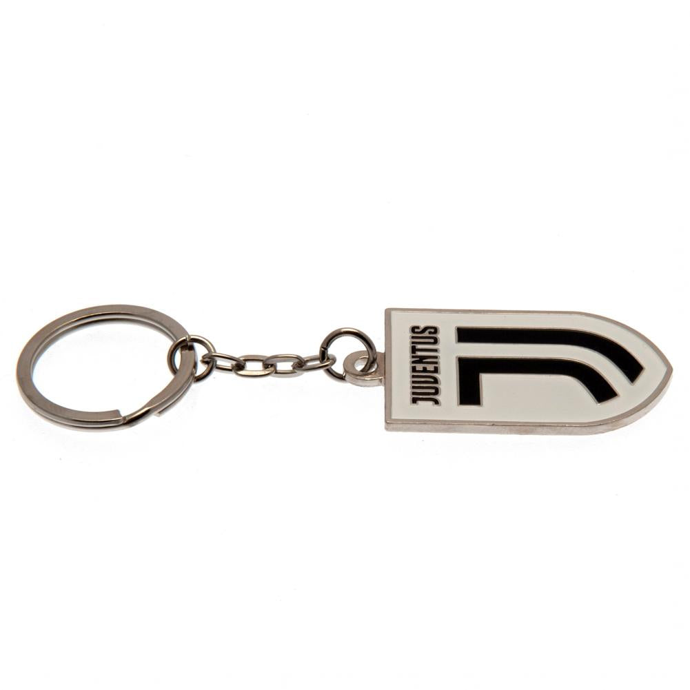 Official Juventus FC Keychain - Premium Metal Soccer Keyring for Fans - Perfect for Keys, Bags & Gifts for Football Lovers