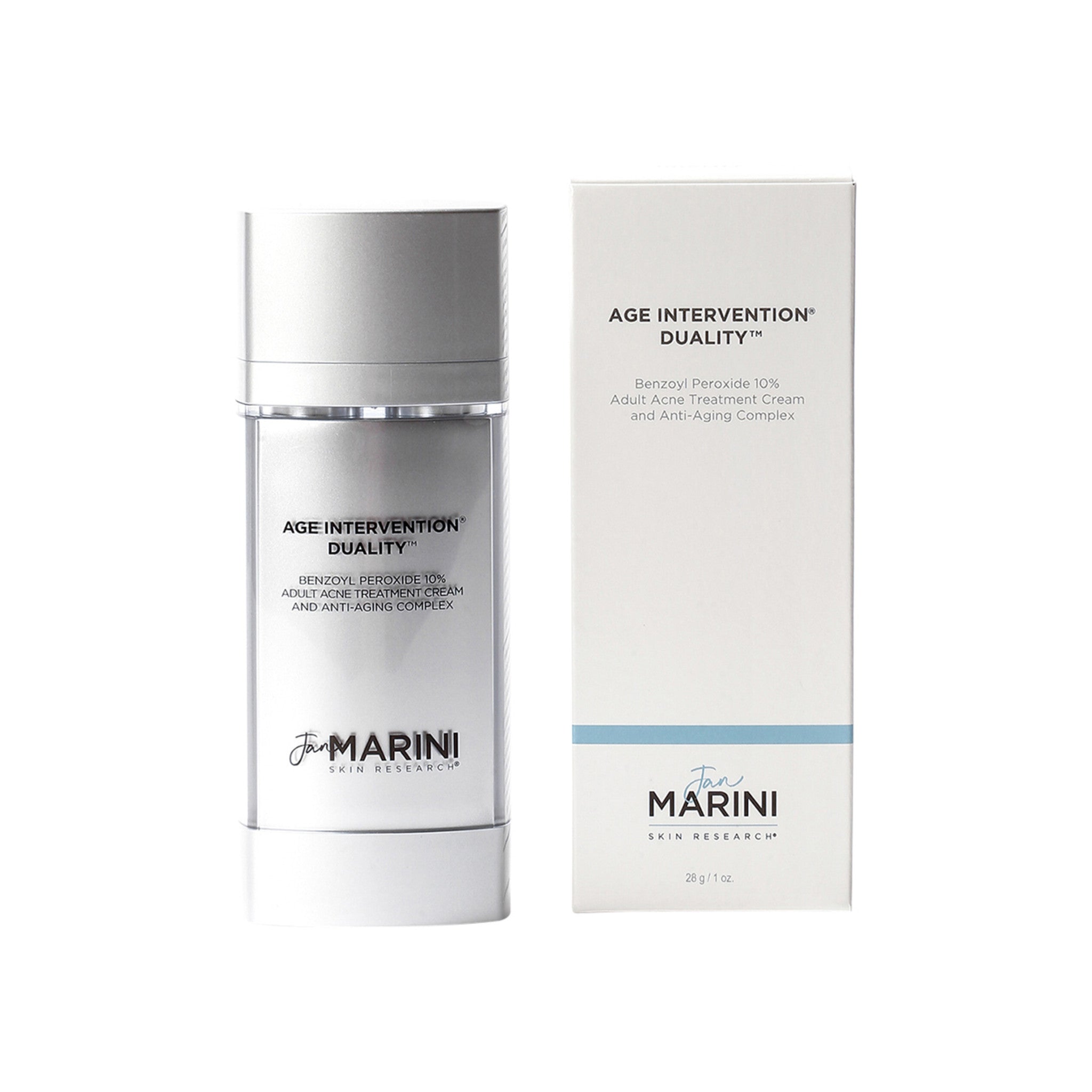 Age Intervention Duality Anti-Aging Cream - Reduce Wrinkles & Fine Lines - For Mature Skin Care Routine - Perfect for Nighttime Use & Daily Moisturizing