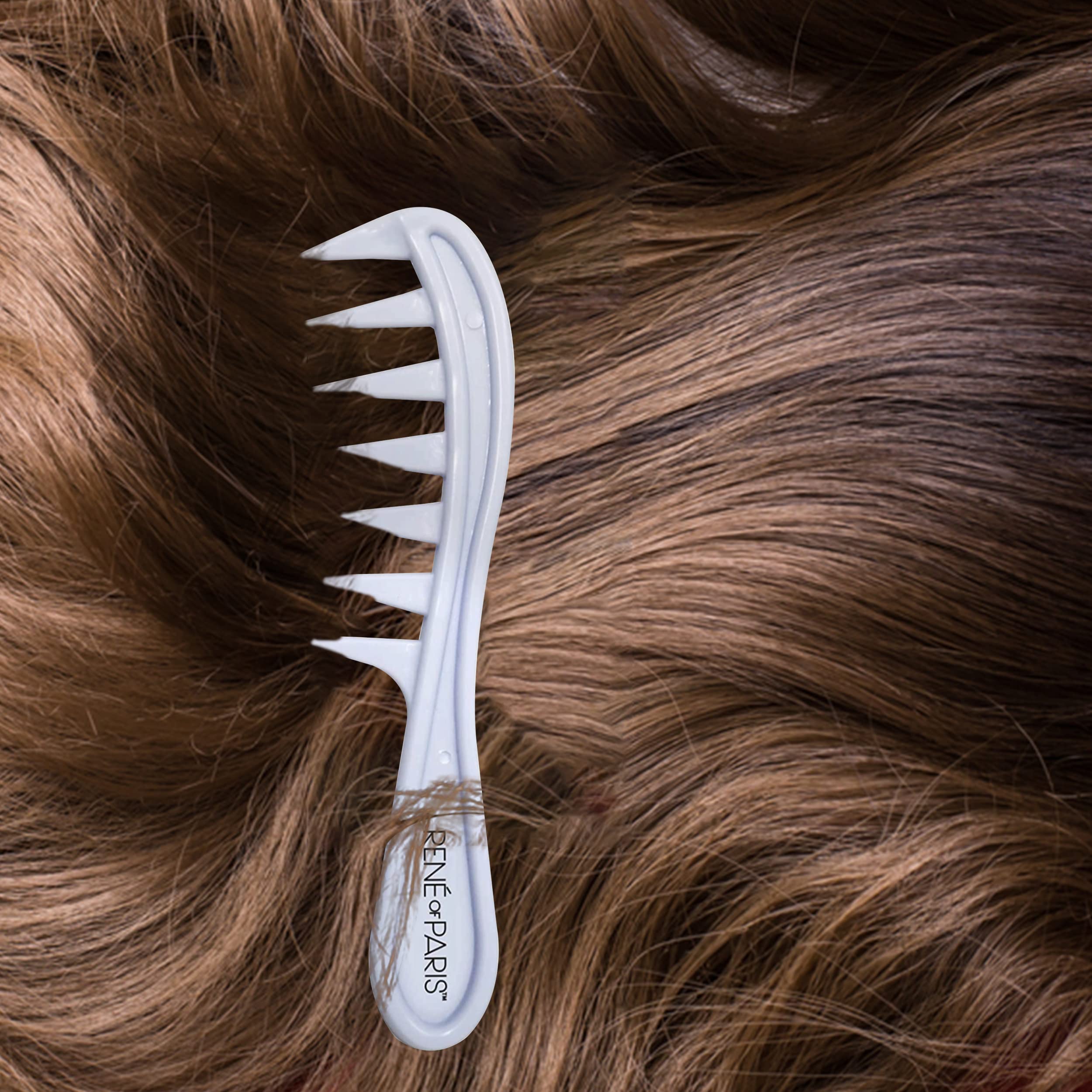 Wide Tooth Detangling Comb for Hair & Wigs – Gentle Styling Tool for Wet, Curly, and Thick Hair – Perfect for Salons, Travel, and Home Use