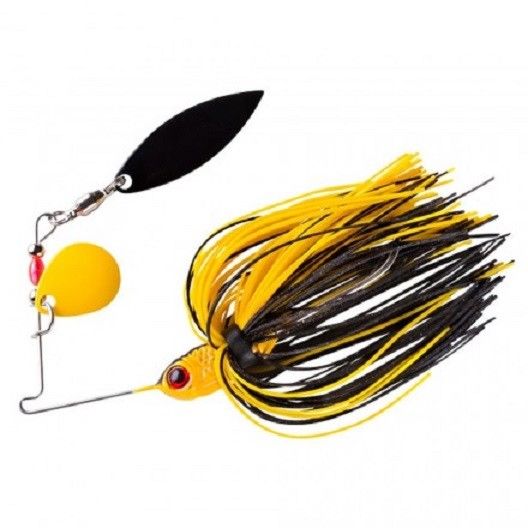 Booyah Pond Magic Spinnerbait 3/16 oz - Premium Bass Fishing Lure for Freshwater & Pond Fishing - Ideal for Casting, Trolling, and Shore Fishing