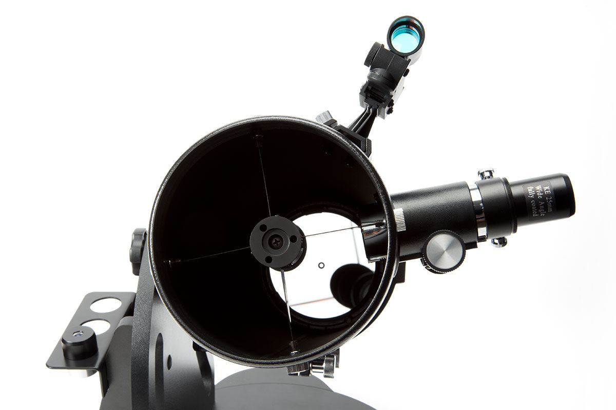 Zhumell Z130 Portable Altazimuth Reflector Telescope - 130mm Aperture Astronomy Telescope for Beginners & Kids - Stargazing, Moon Observation & Backyard Astronomy
