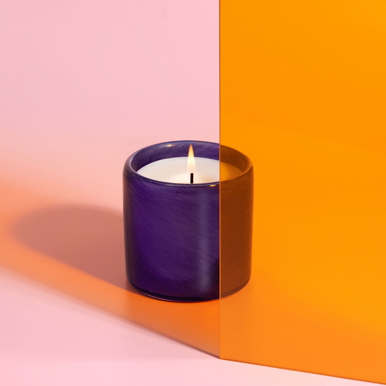 Lavender Amber Signature Scented Candle - Handmade Soy Wax Aromatherapy Candle for Relaxation, Home Decor & Gifts - Perfect for Bedroom, Bathroom & Spa