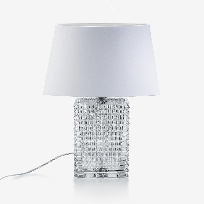 Baccarat Crystal Eye Lamp - Elegant Handcrafted Glass Table Lamp for Home & Office Decor | Perfect for Living Room, Bedroom, or Luxury Gift