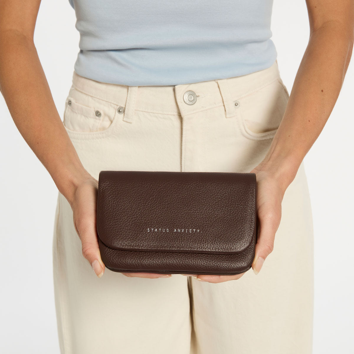 Impermanent Wallet Cocoa - Stylish Vegan Leather Wallet for Men & Women | Perfect for Everyday Use, Travel & Minimalist Lifestyle