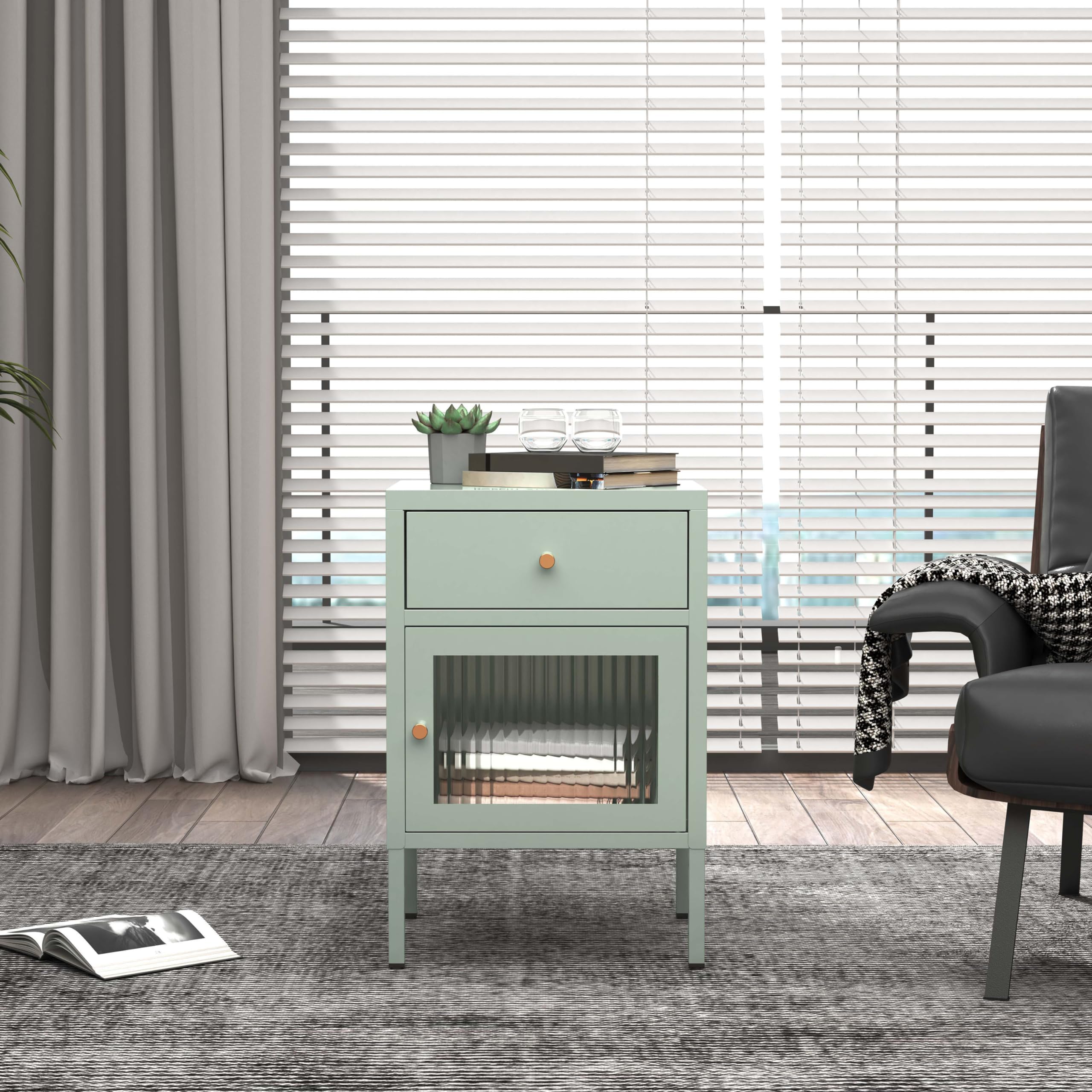 Modern Multifunctional Side Table - 23.6