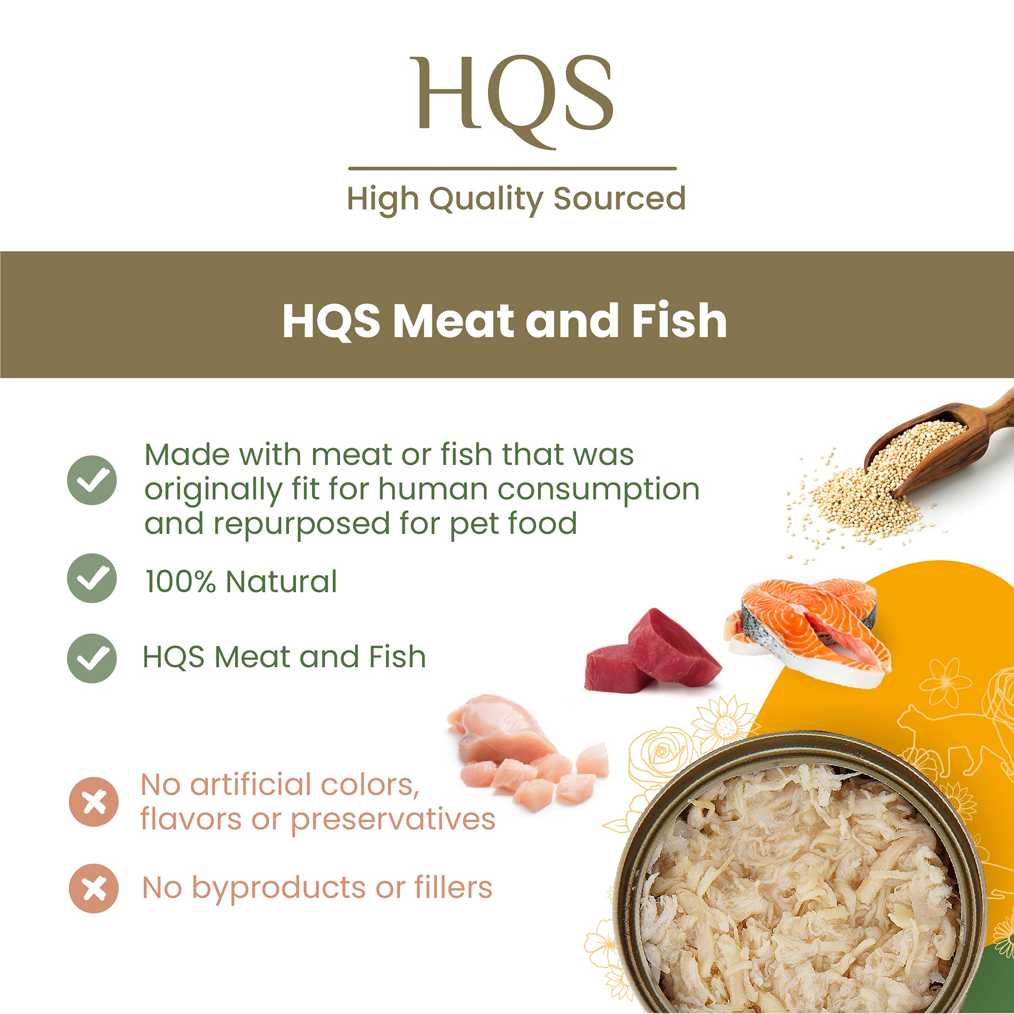 Almo Nature HQS Natural Tuna & Cheese in Broth Grain-Free Wet Cat Food - Additive-Free Shredded Recipe for Adult Cats (24 x 2.47oz Cans) - Perfect for Picky Eaters & Sensitive Stomachs