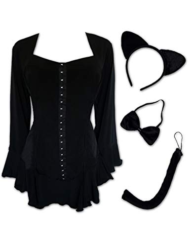 Corsetta Top, Black