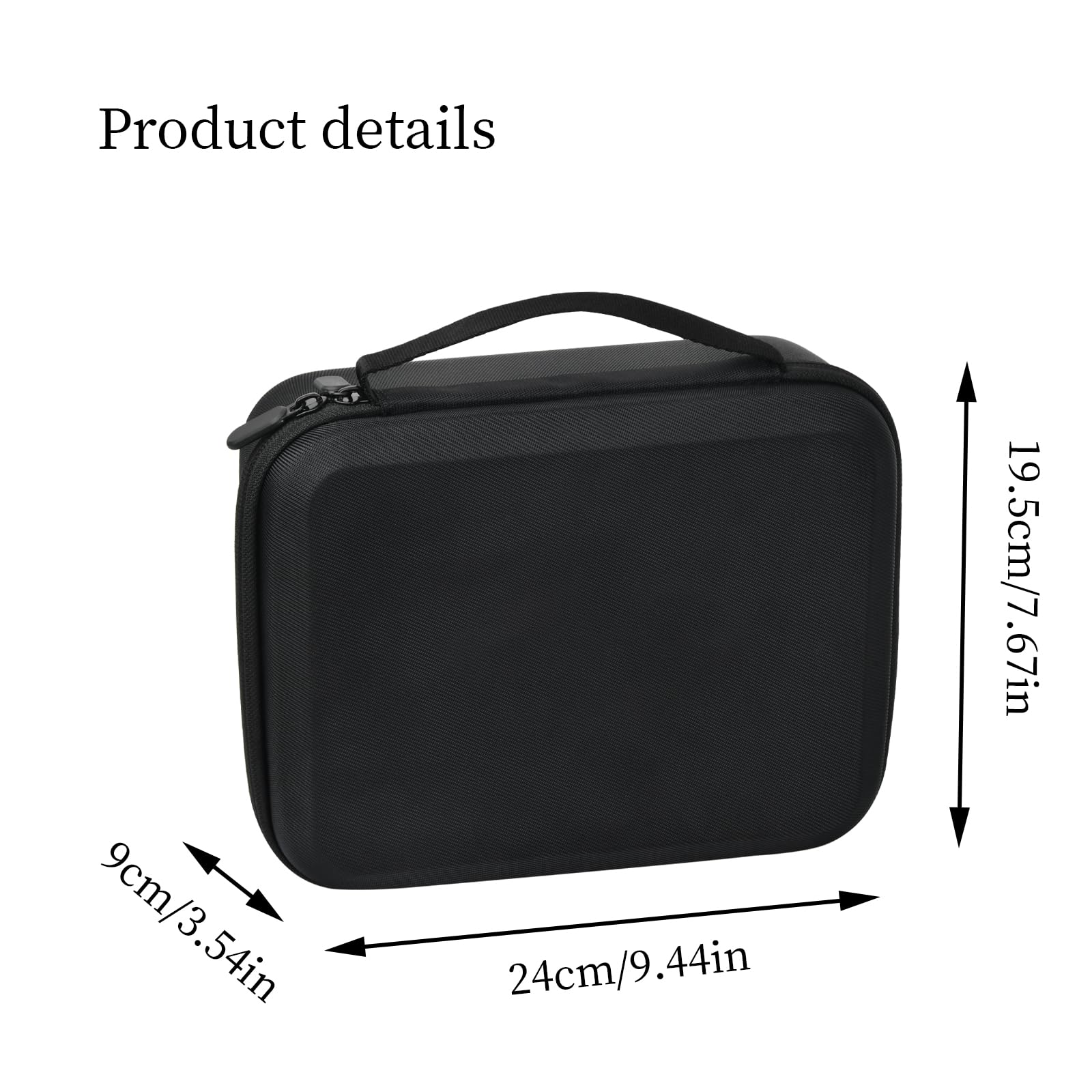 DJI Mavic Mini 2/Mini 2 SE Waterproof Hard Travel Case - Compact Protective Storage Bag for Drone Accessories | Shockproof EVA Shell | Perfect for Travel, Hiking & Outdoor Adventures | Fits Remote Controller, Batteries, Propellers (White) | Ideal for Aerial Photography, Drone Enthusiasts & Professional Pilots | Great for Travel Protection, Drone Storage & Field Operations