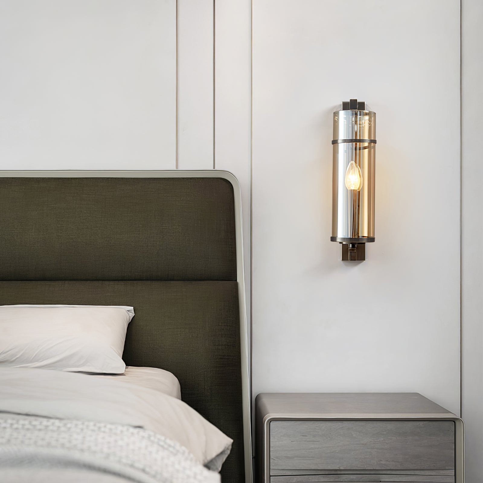 Amalfi Wall Lamp - Modern Italian Style Sconce Light for Living Room, Bedroom & Hallway - Elegant Home Decor Lighting Fixture