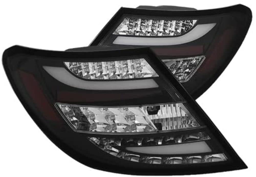 Spyder Auto 5072689 LED Tail Lights - Black/Clear Smoke Lens - Compatible with [Vehicle Model] - High Visibility & Durable Design - Perfect for Night Driving & Custom Car Upgrades