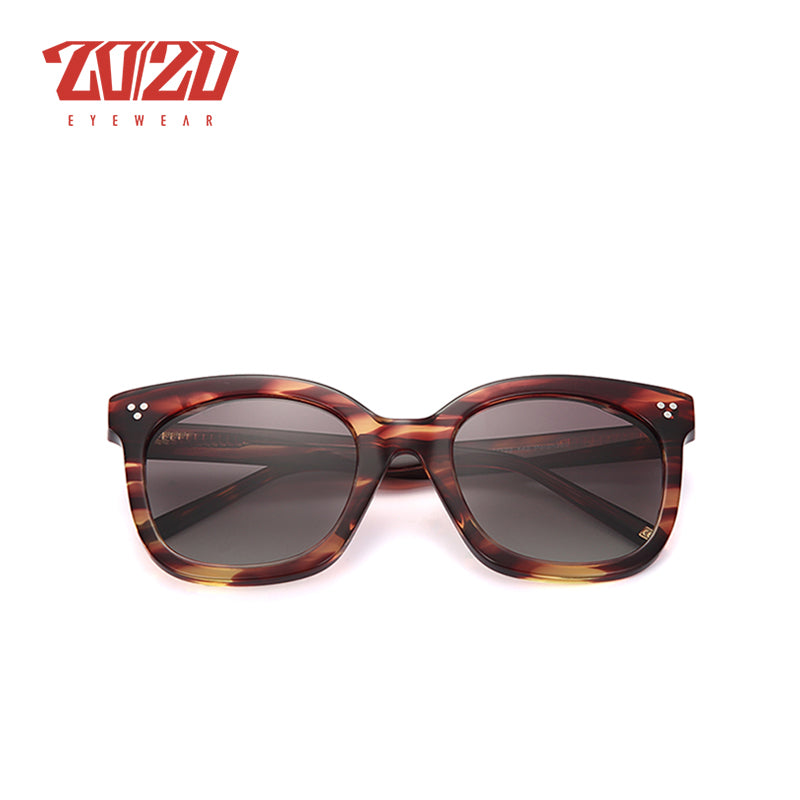 20/20 Classic Polarized Acetate Unisex Sunglasses AT8048 - UV Protection for Men & Women - Perfect for Driving, Beach & Outdoor Activities