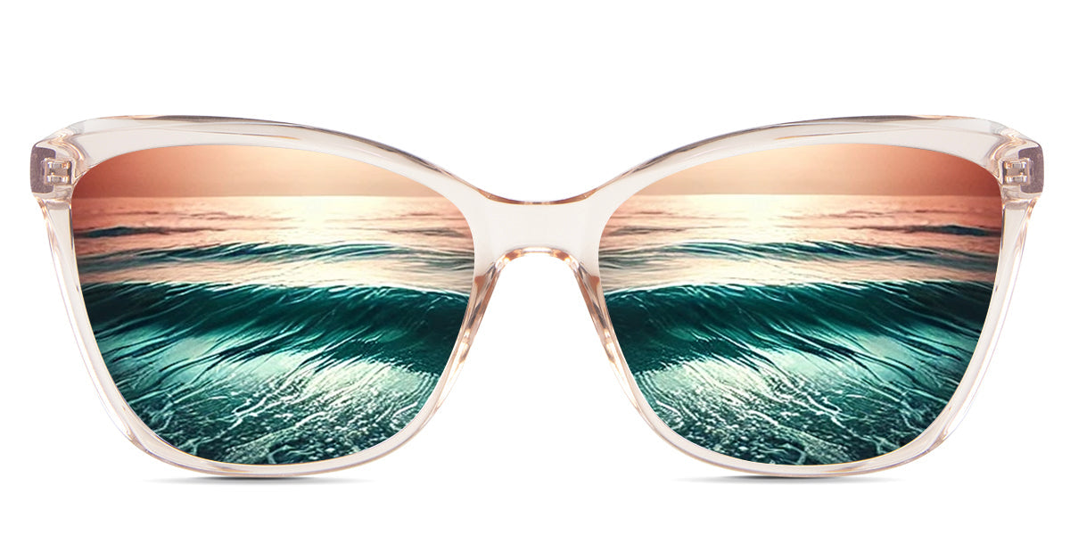 Kelis Women's Prescription Polarized Sunglasses - UV Protection, Lightweight & Stylish for Driving, Outdoor Sports & Fashion