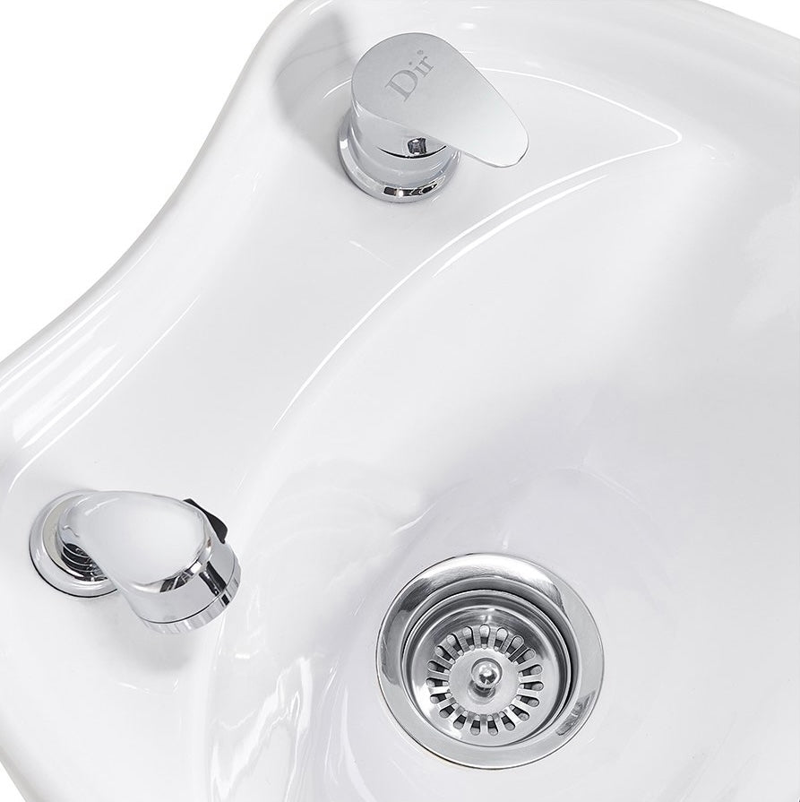 Marvel Massage Shampoo Backwash Unit - Hair Washing Sink with Scalp Massage for Salon & Spa - Perfect for Hairdressers, Barbershops & Home Use
