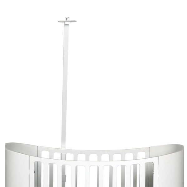 LEANDER Classic White Cot Canopy Rod - Adjustable Baby Crib Canopy Holder for Nursery & Bedroom Decor | Perfect for Newborns & Toddlers