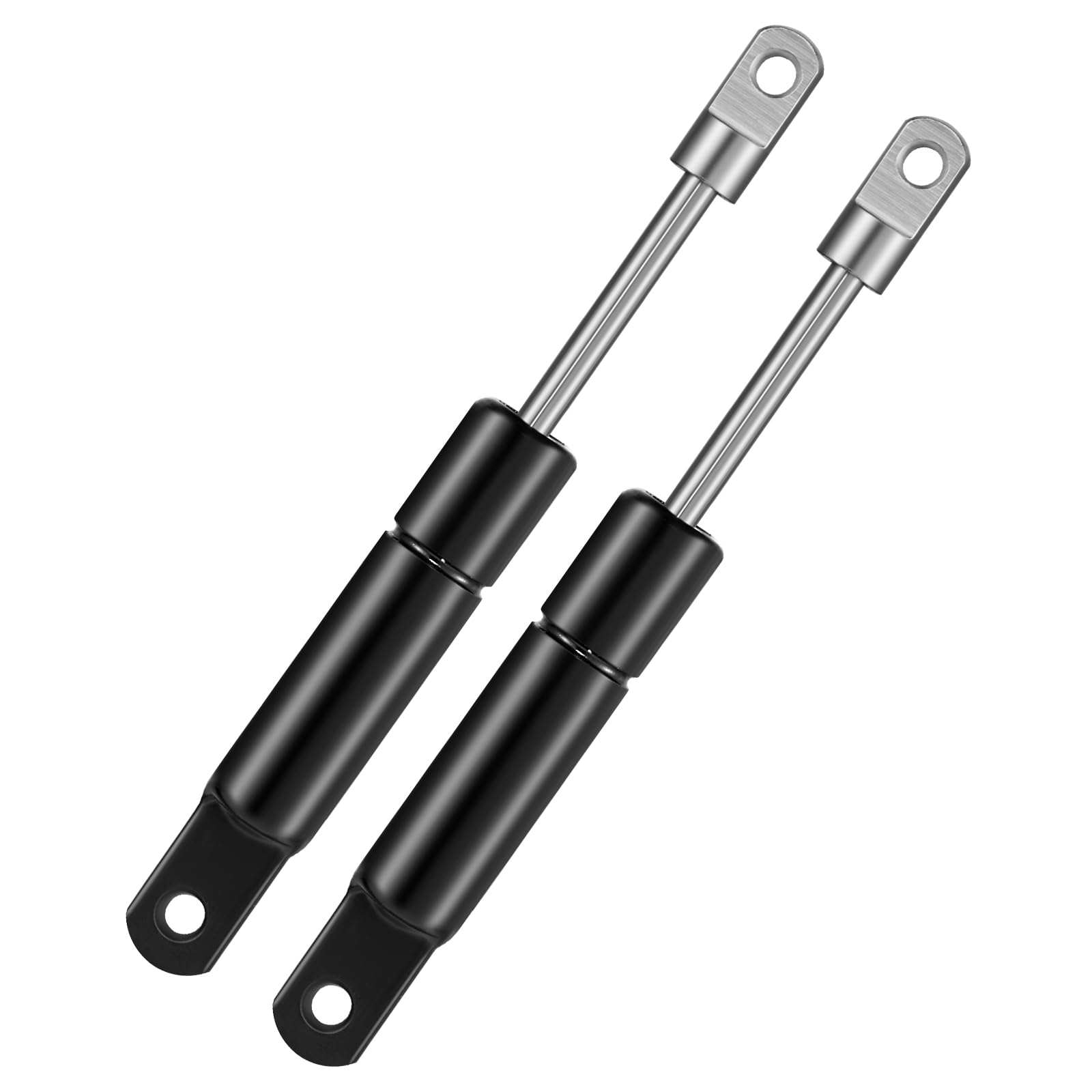 Vepagoo 4 Inch 5Lb/22N Gas Struts Spring Shocks - Heavy Duty Cabinet Door Lift Supports with 4mm Hole Connector (Set of 2) - Perfect for Hinged Flip-Up Doors, Storage Boxes, Toy Chests & Tool Cabinets - Ideal for Kitchen, Garage & Office Organization