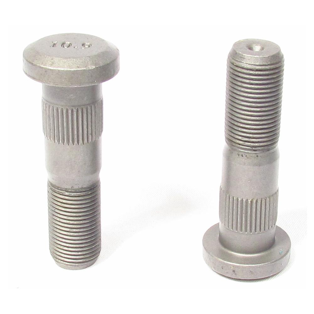 10 Pack Drum Shoulder Wheel Studs 3/4-16 Thread 0.785
