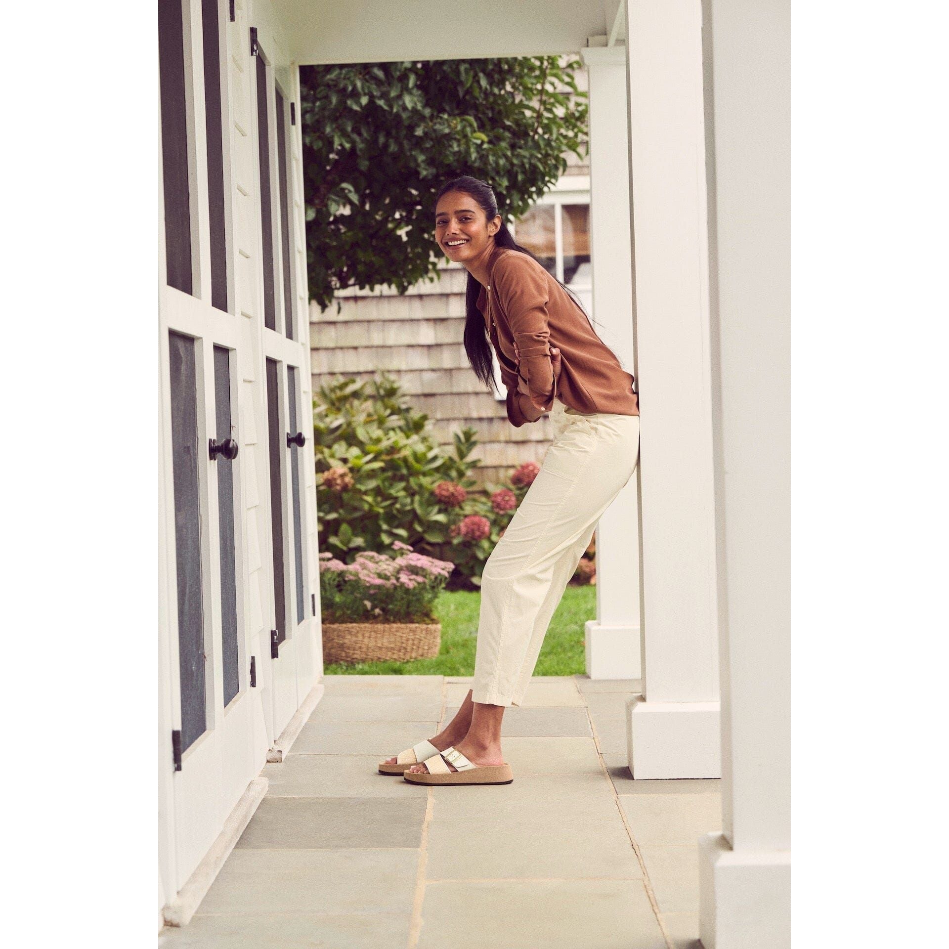 Birkenstock Almina Sandals for Women - Comfortable Cork Footbed Slides | Final Sale - Perfect for Casual Wear, Beach, and Summer Outfits
