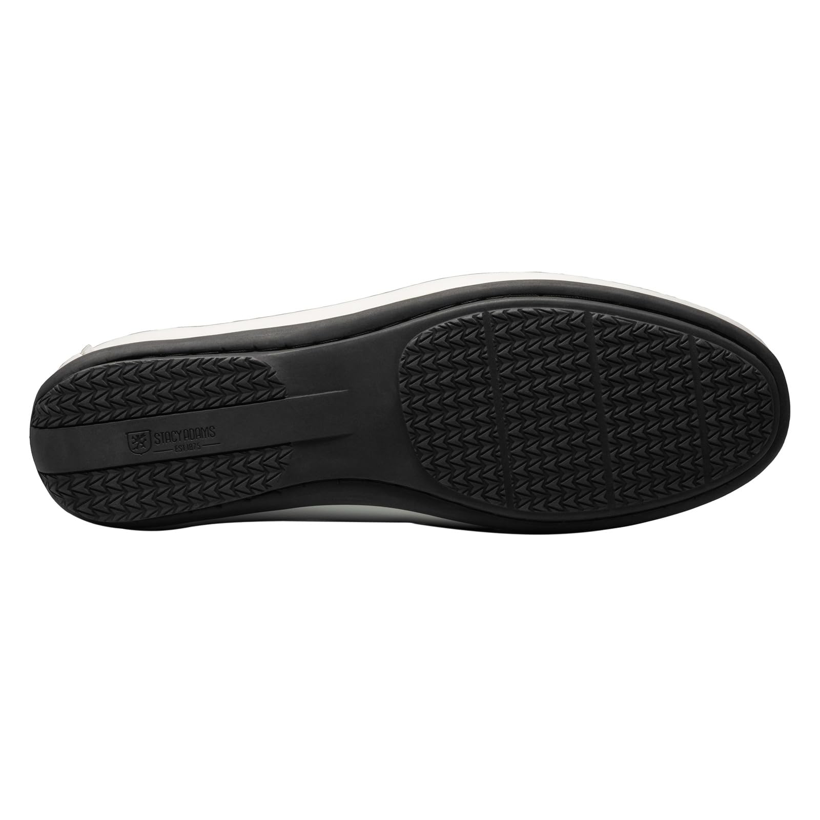 STACY ADAMS Men's Corvus Leather Loafers - Comfortable Slip-On Dress Shoes for Business, Office & Formal Occasions