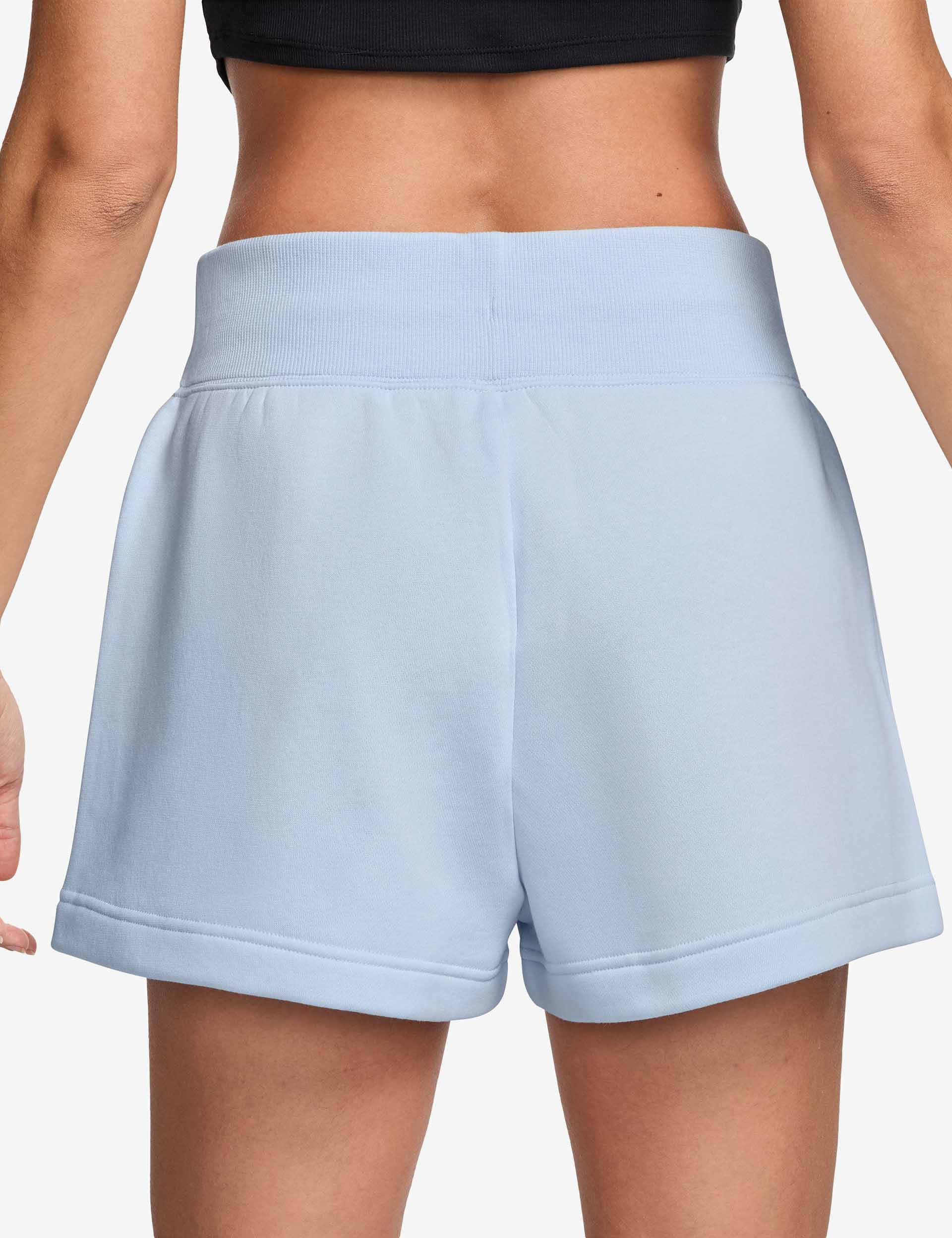 Phoenix Fleece Loose Sport Shorts for Women & Men - Breathable Athletic Shorts in Blue Tint/Sail | Perfect for Running, Gym Workouts & Casual Wear