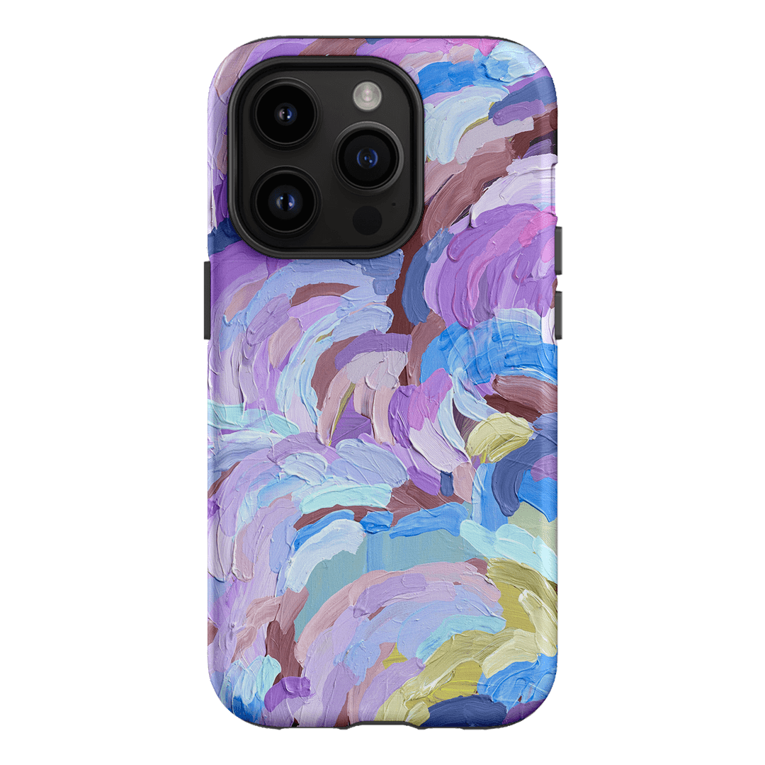 Miss Muffet Cute Cartoon Spider Design Shockproof Phone Case for iPhone 15/14/13/12 Pro Max - Perfect for Kids, Teens & Nursery Rhyme Lovers (School, Travel, Everyday Use)