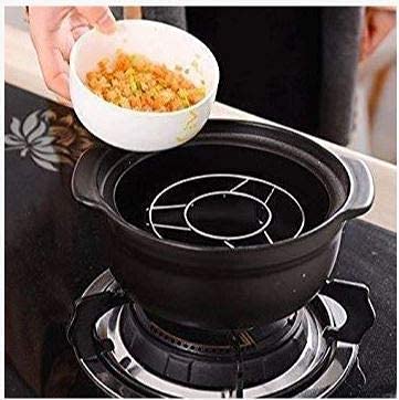 Stainless Steel Hot Pot Stand - Heat Resistant Trivet for Kitchen & Dining Table - Pack of 2 - Perfect for Serving Hot Dishes, Protecting Countertops & Enhancing Table Decor