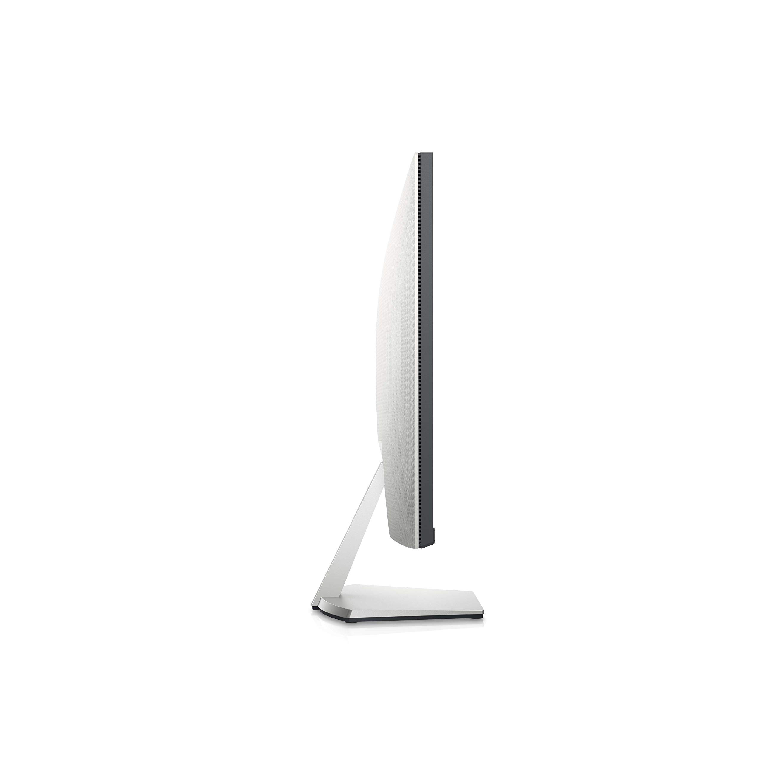 Dell S2721D 27 Inch QHD 1440p IPS Monitor with Ultra-Thin Bezel, AMD FreeSync, HDMI & DisplayPort, Built-in Speakers, VESA Certified - Silver | Perfect for Gaming, Office Work & Home Entertainment