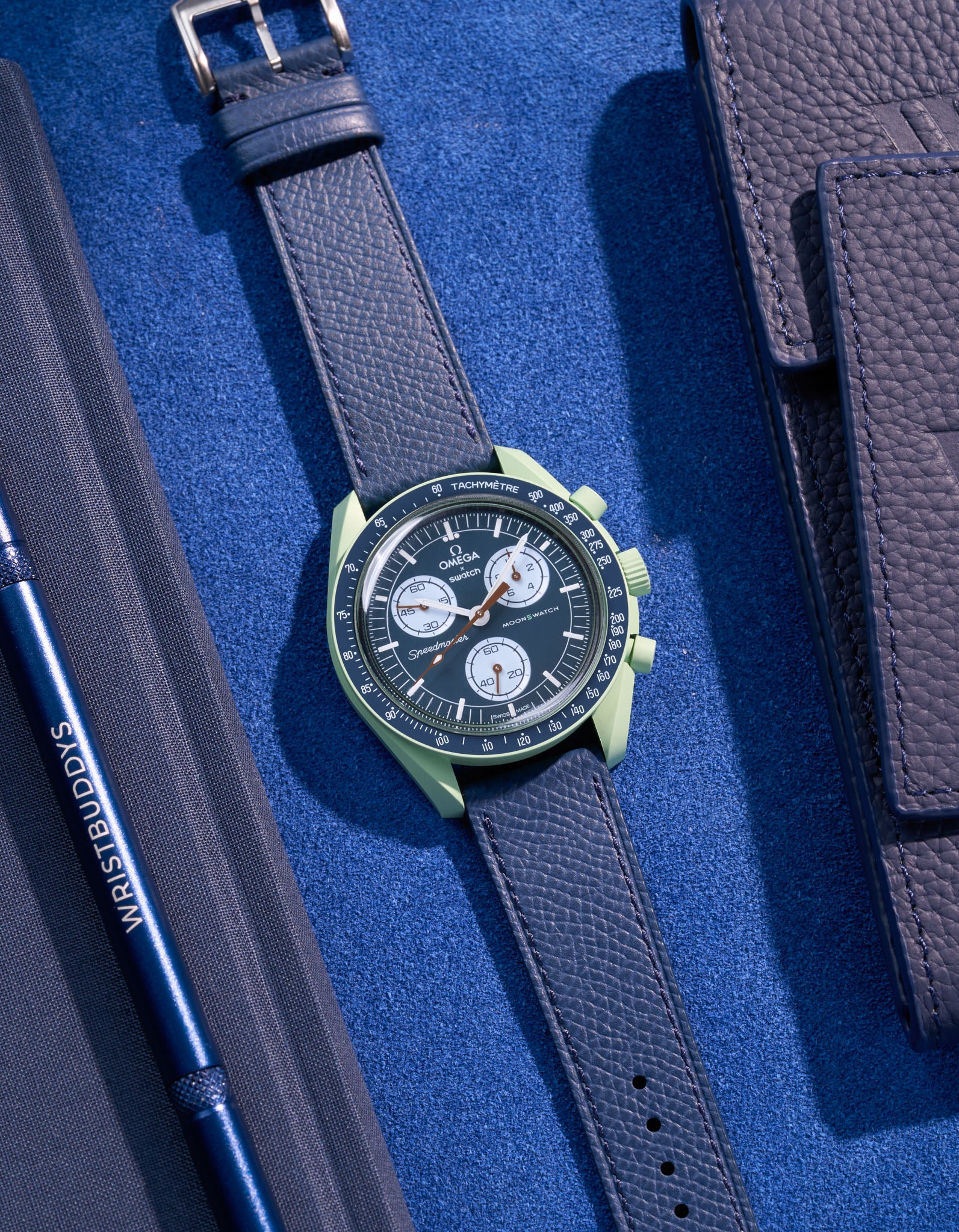 Premium Leather Watch Straps for Omega X Swatch Mission on Earth - Durable Replacement Bands for Everyday Wear & Special Occasions