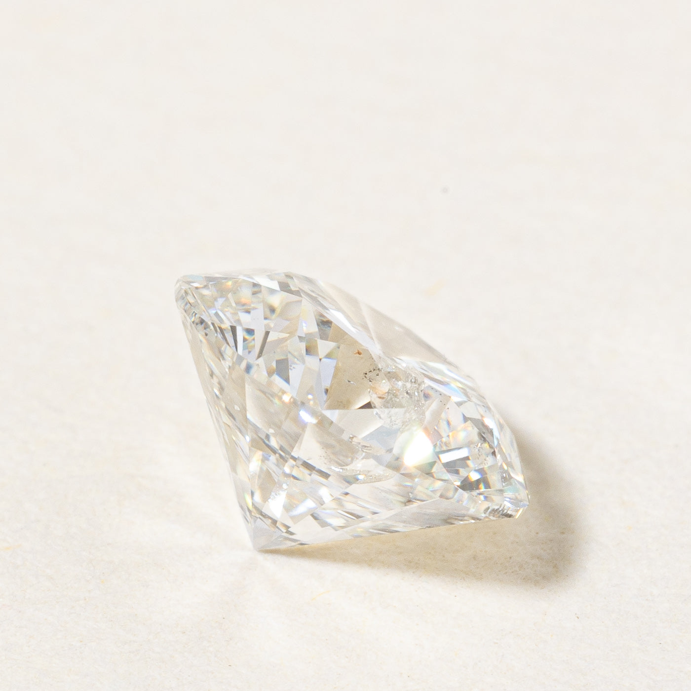 1.26ct Round Brilliant Cut Loose Diamond - G Color I1 Clarity | Certified Natural Diamond for Engagement Rings & Fine Jewelry
