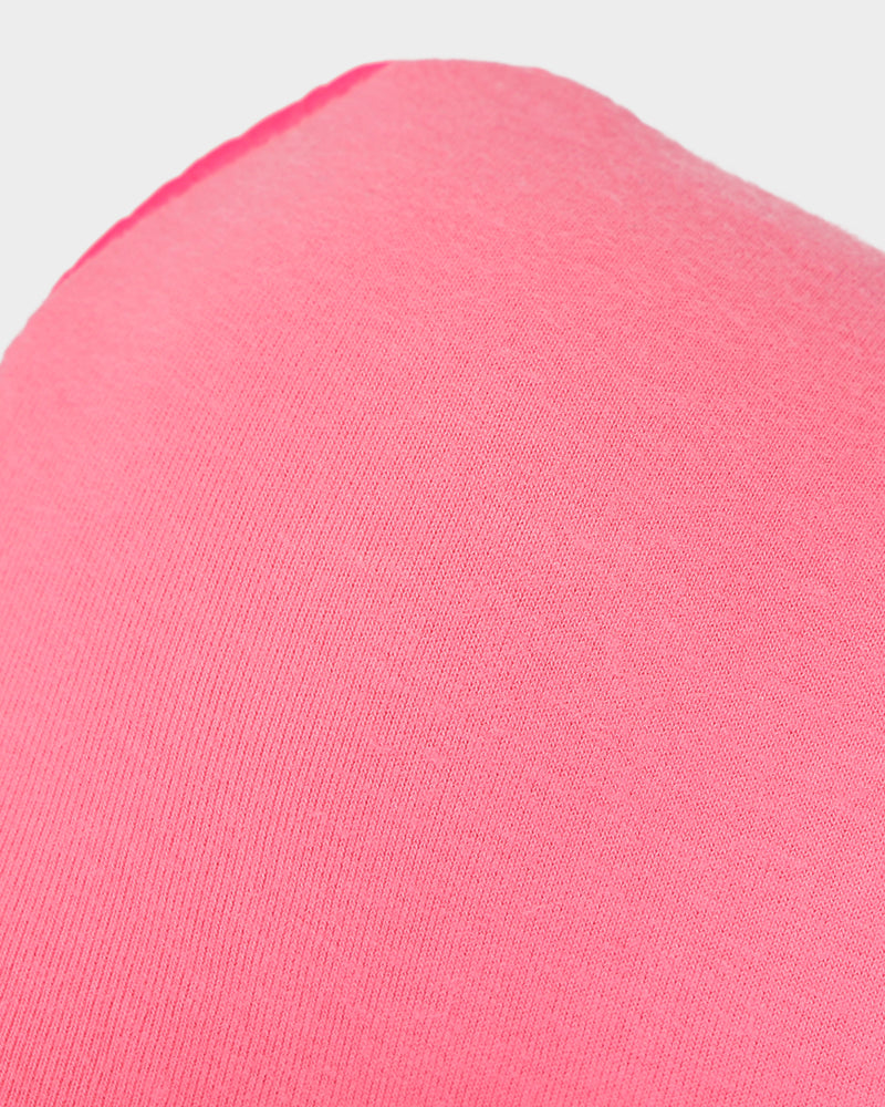 Apollo 1 Neck Pillow & Sleep Mask Set - Soft Travel Pillow for Airplane, Car & Office - Comfortable Eye Mask for Sleeping - Neon Pink - Perfect for Long Flights & Naps