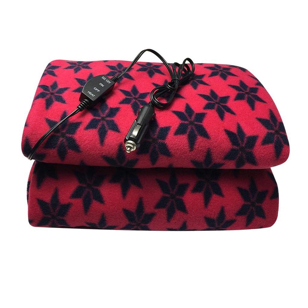 12V Car Heating Blanket - Energy Saving Velvet for Winter Driving